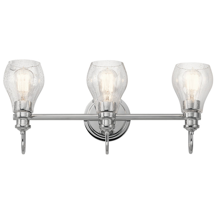 Kichler 45392CH Three Light Bath, Chrome