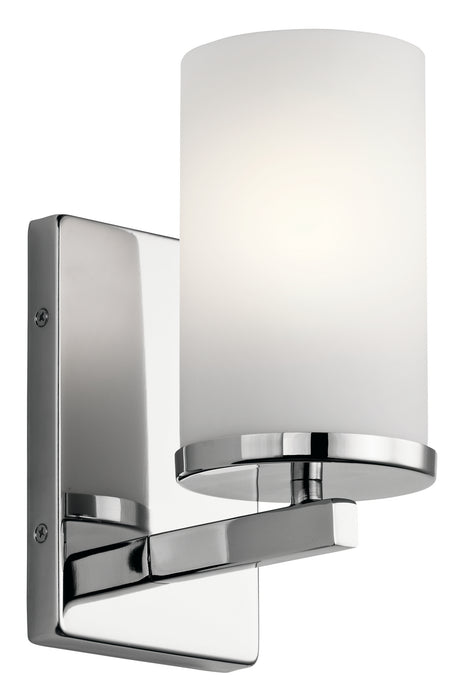 Kichler 45495CH One Light Wall Sconce, Chrome