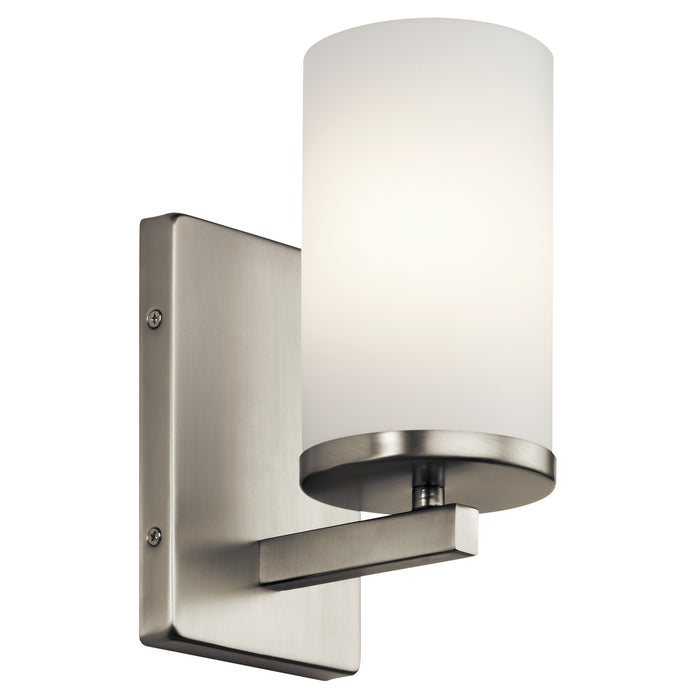Kichler 45495NI One Light Wall Sconce, Brushed Nickel