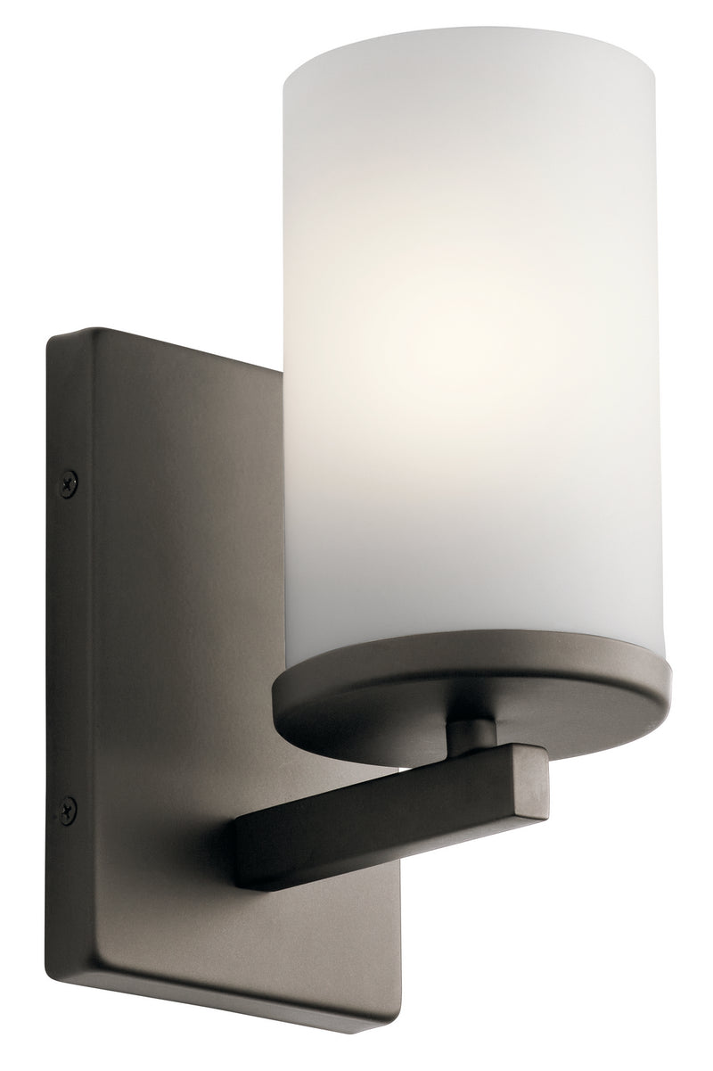 Kichler 45495OZ One Light Wall Sconce, Olde Bronze