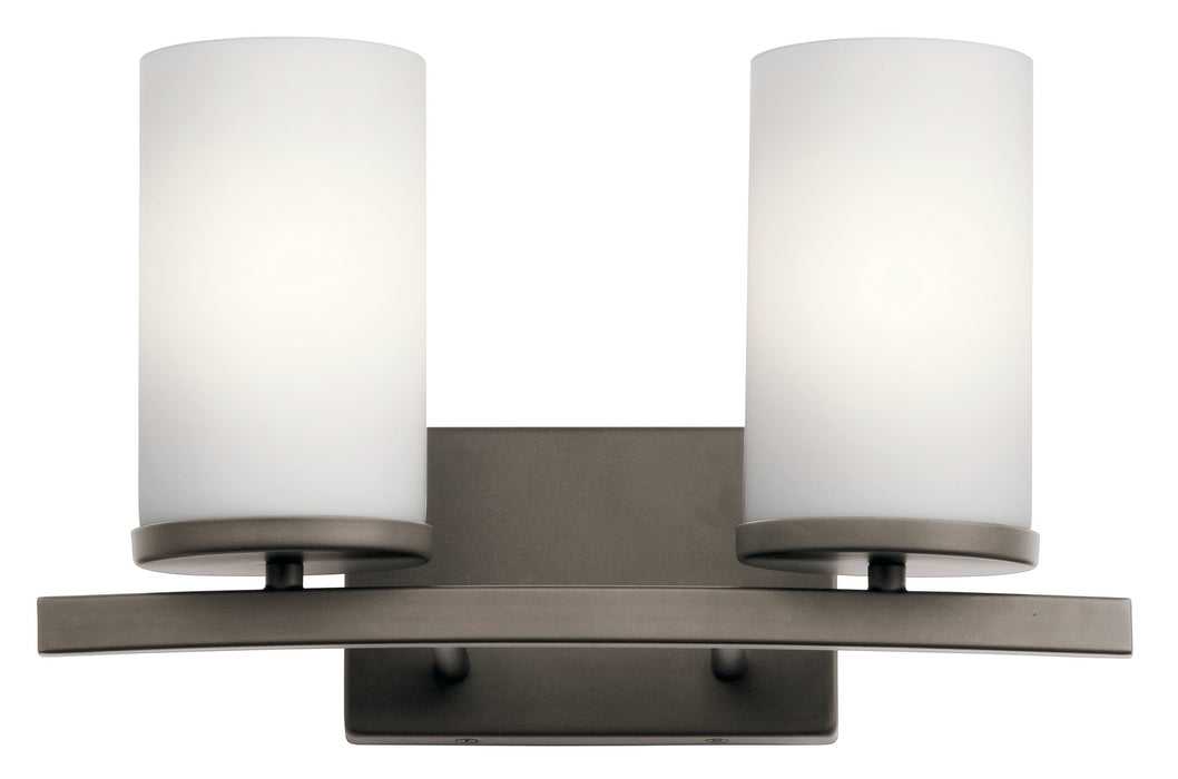Kichler 45496OZ Two Light Bath, Olde Bronze