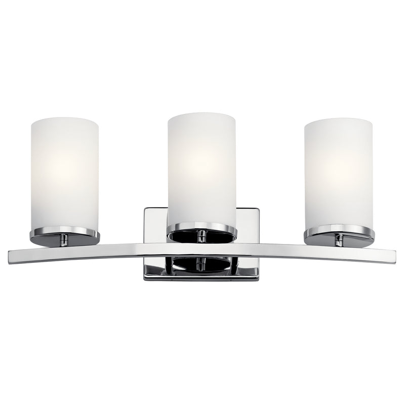 Kichler 45497CH Three Light Bath, Chrome
