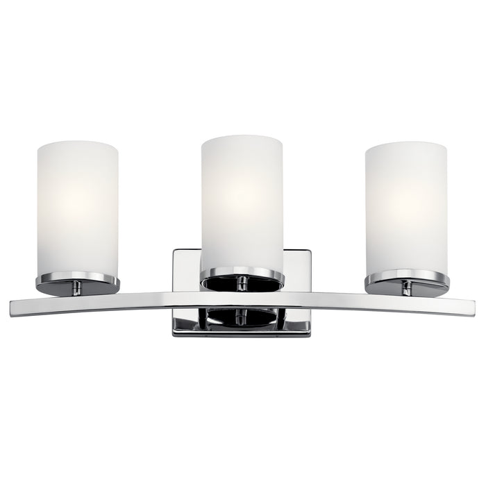 Kichler 45497CH Three Light Bath, Chrome
