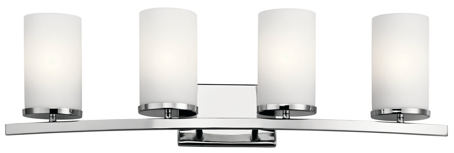 Kichler 45498CH Four Light Bath, Chrome