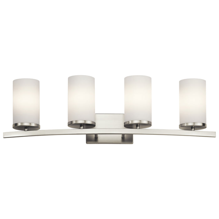 Kichler 45498NI Four Light Bath, Brushed Nickel