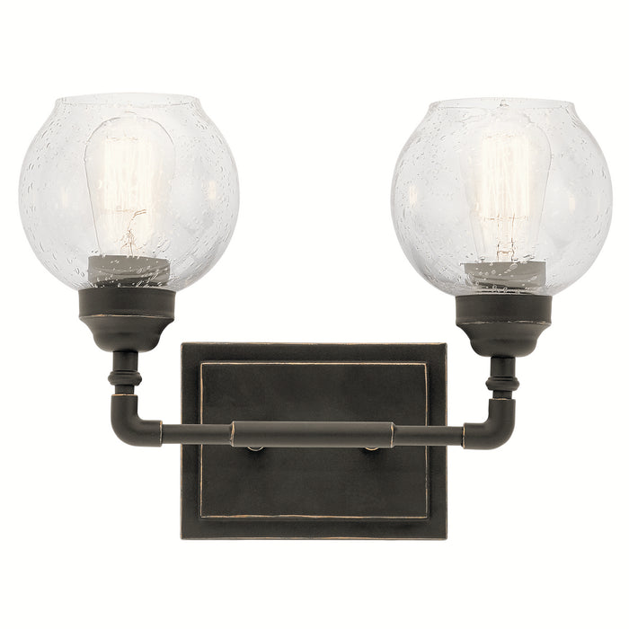 Kichler 45591OZ Two Light Bath, Olde Bronze