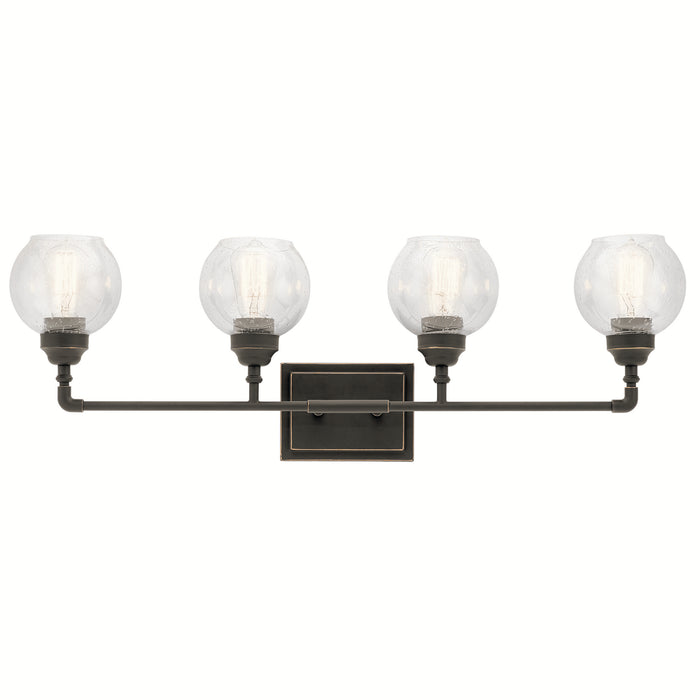 Kichler 45593OZ Four Light Bath, Olde Bronze