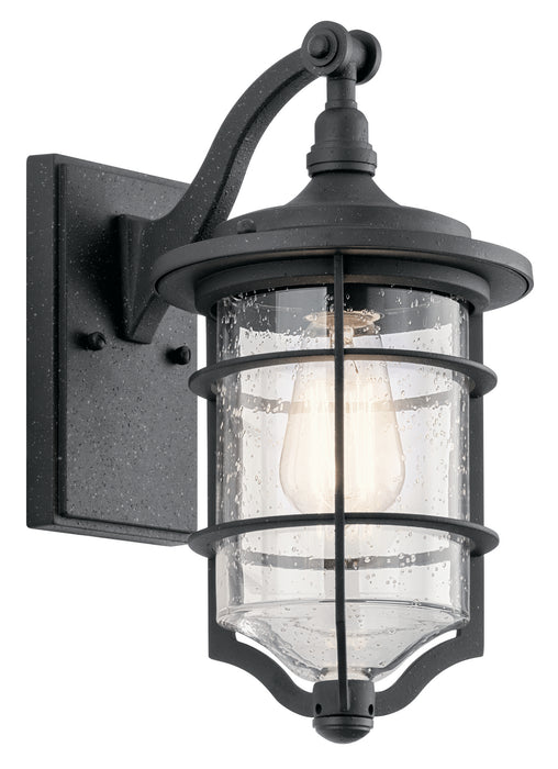 Kichler 49126DBK One Light Outdoor Wall Mount, Distressed Black