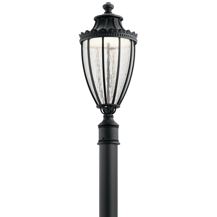 Kichler 49756BKTLED LED Outdoor Post Mount, Textured Black