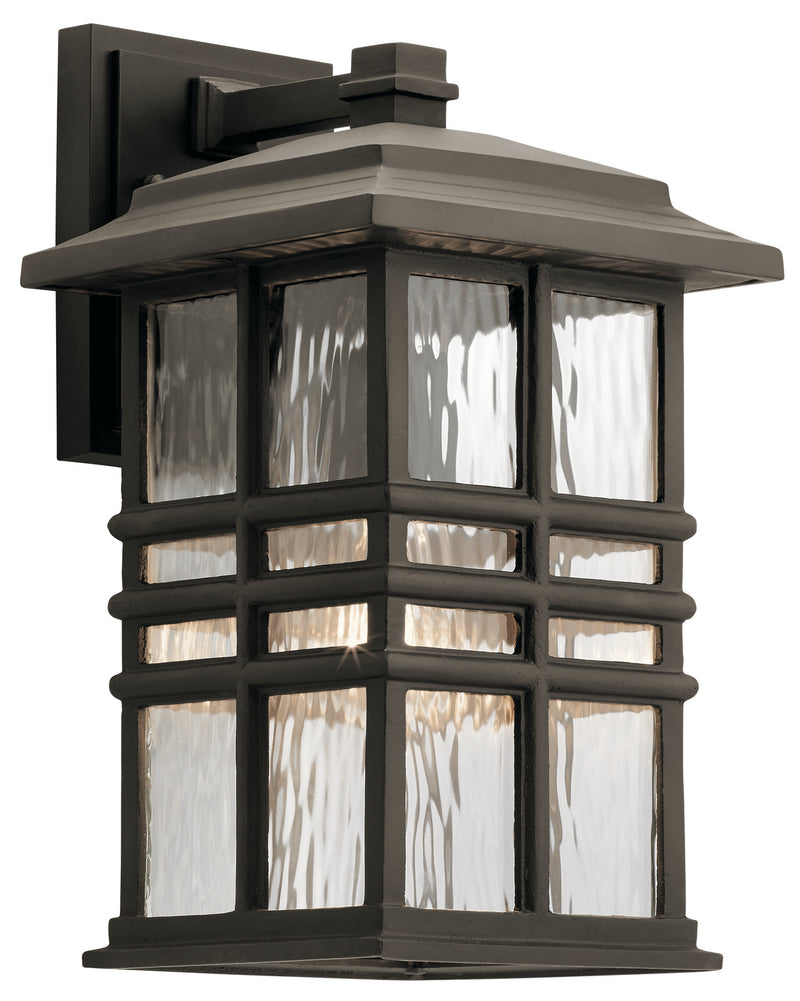 Kichler 49830OZ One Light Outdoor Wall Mount, Olde Bronze