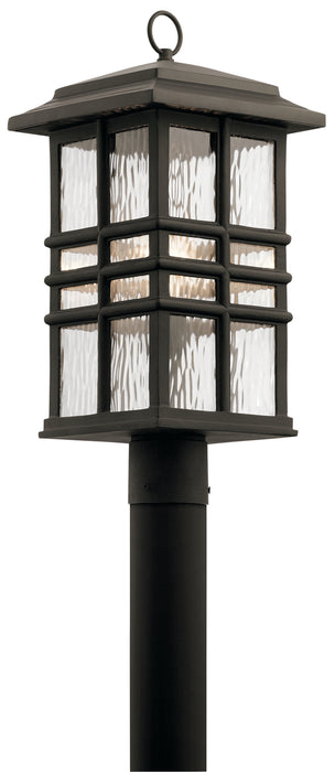 Kichler 49832OZ One Light Outdoor Post Mount, Olde Bronze