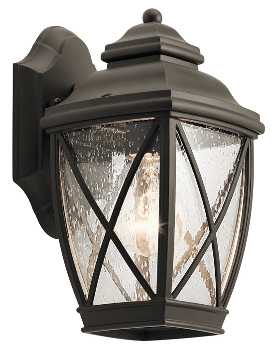Kichler 49840OZ One Light Outdoor Wall Mount, Olde Bronze