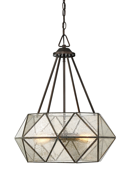 Savoy House 7-9008-4-28 Four Light Pendant, Oiled Burnished Bronze