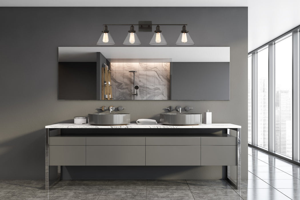 Savoy House 8-9130-4-13 Four Light Bath Bar, English Bronze