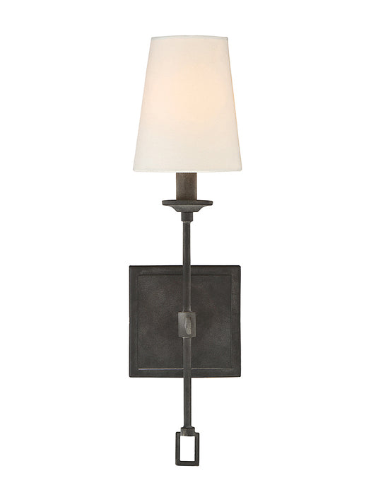Savoy House 9-9004-1-88 One Light Wall Sconce, Oxidized Black