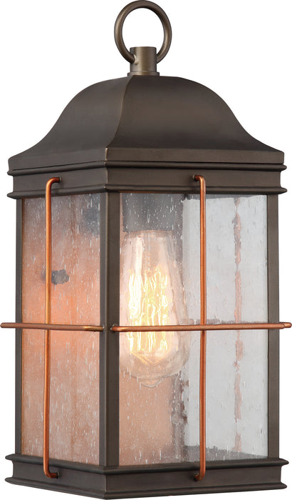 Nuvo Lighting 60-5832 One Light Outdoor Wall Lantern, Bronze / Copper