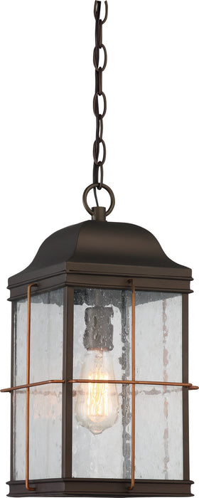 Nuvo Lighting 60-5836 One Light Hanging Lantern, Bronze / Copper