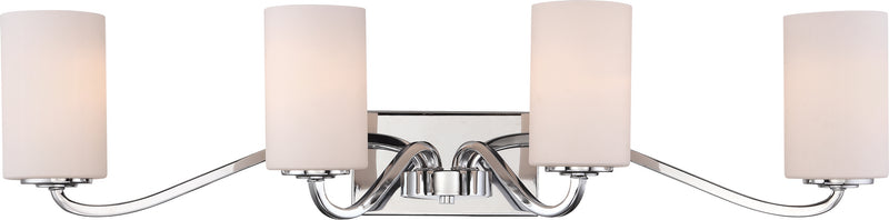 Nuvo Lighting 60-5871 Four Light Vanity, Polished Nickel