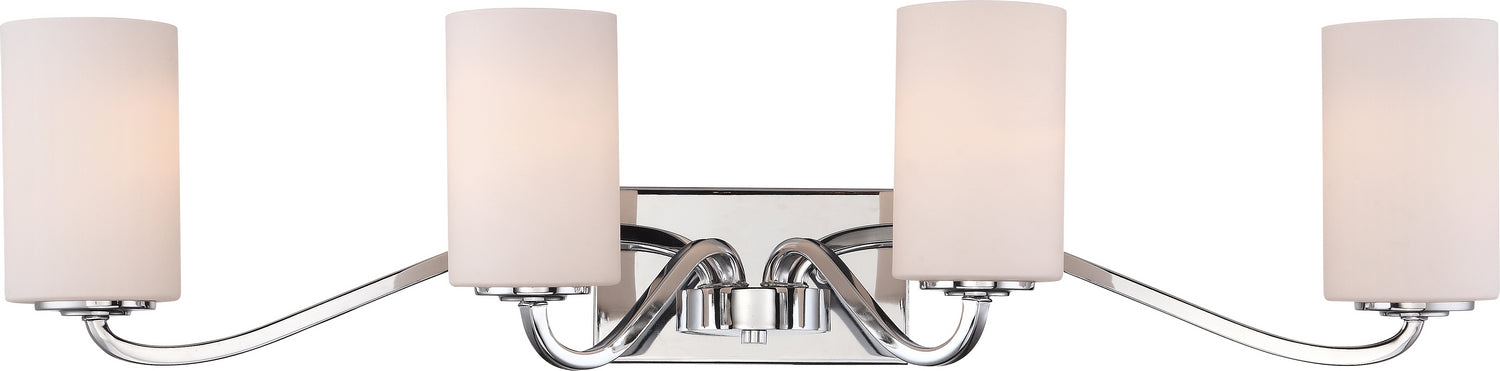 Nuvo Lighting 60-5871 Four Light Vanity, Polished Nickel