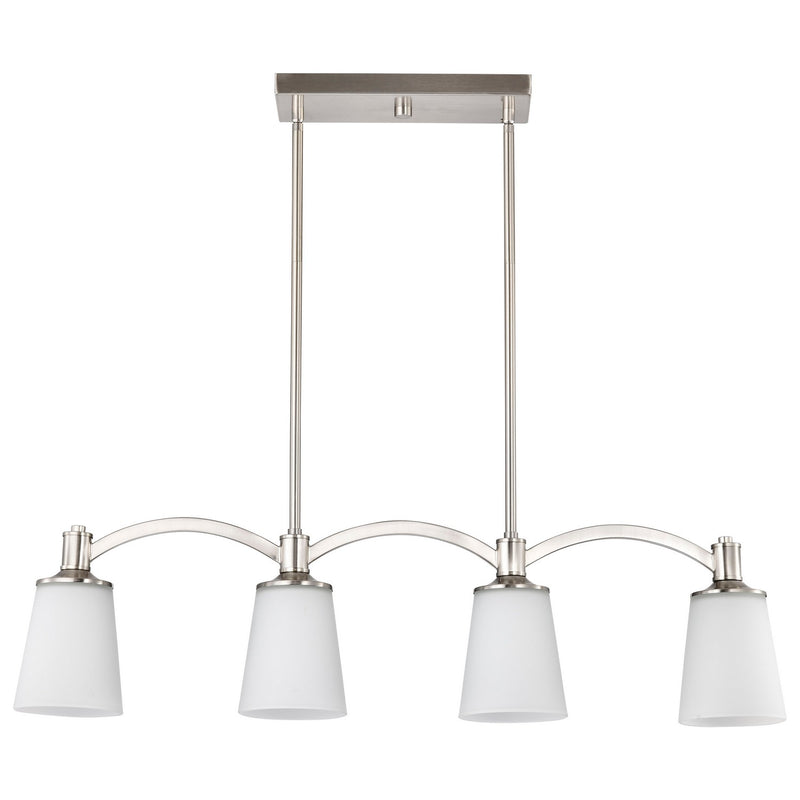 Nuvo Lighting 60-5875 Four Light Trestle, Brushed Nickel