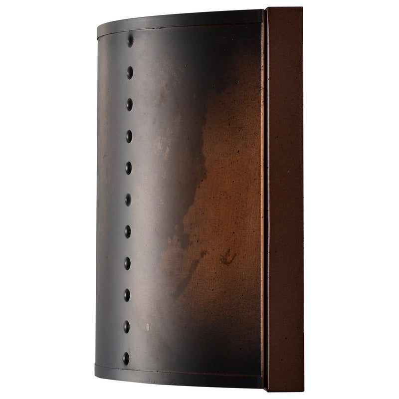 Nuvo Lighting 60-5891 One Light Wall Sconce, Weathered Brass