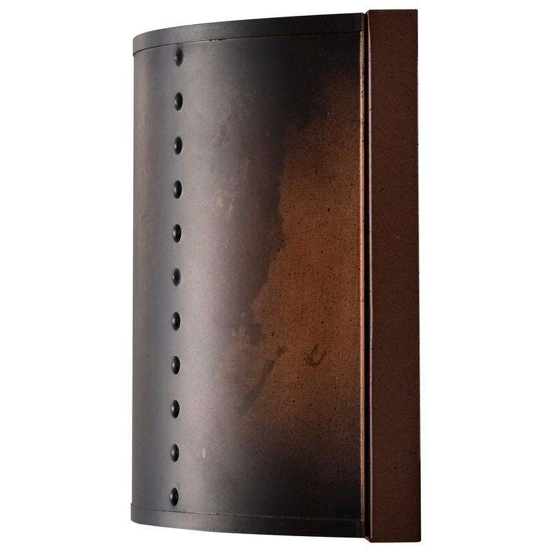 Nuvo Lighting 60-5891 One Light Wall Sconce, Weathered Brass