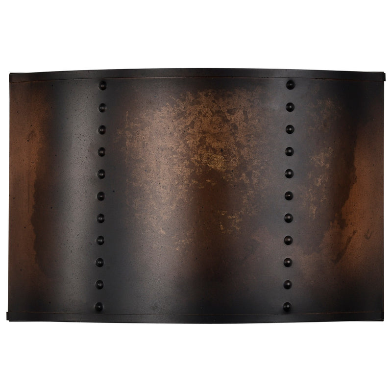Nuvo Lighting 60-5891 One Light Wall Sconce, Weathered Brass