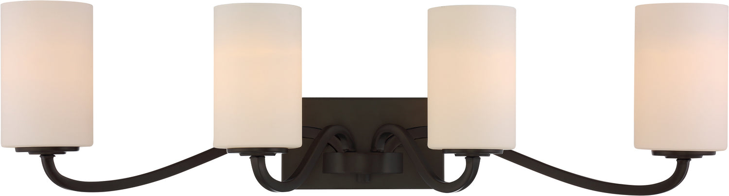 Nuvo Lighting 60-5971 Four Light Vanity, Forest Bronze