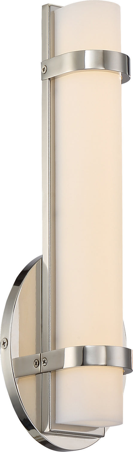 Nuvo Lighting 62-931 LED Wall Sconce, Polished Nickel