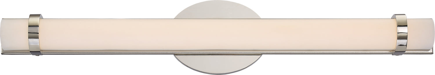 Nuvo Lighting 62-932 LED Wall Sconce, Polished Nickel