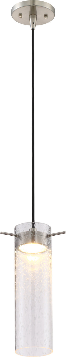 Nuvo Lighting 62-951 LED Mini Pendant, Brushed Nickel
