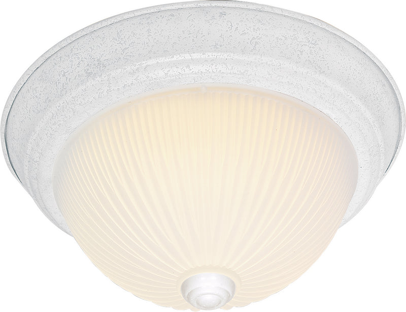 Nuvo Lighting SF76-133 Two Light Flush Mount, Textured White