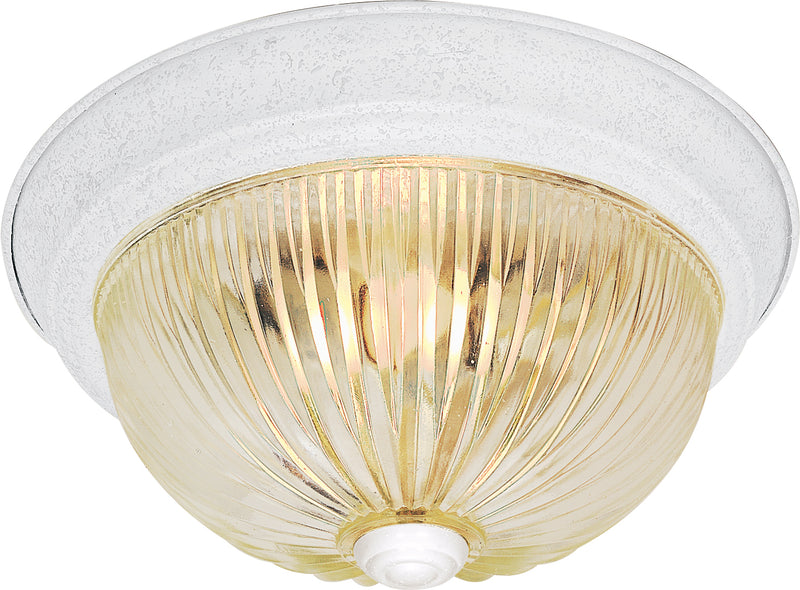 Nuvo Lighting SF76-193 Three Light Flush Mount, Textured White