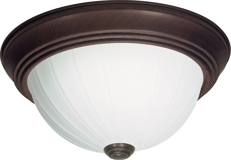 Nuvo Lighting SF76-246 Two Light Flush Mount, Old Bronze