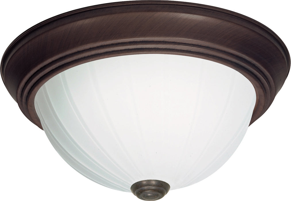 Nuvo Lighting SF76-247 Two Light Flush Mount, Old Bronze