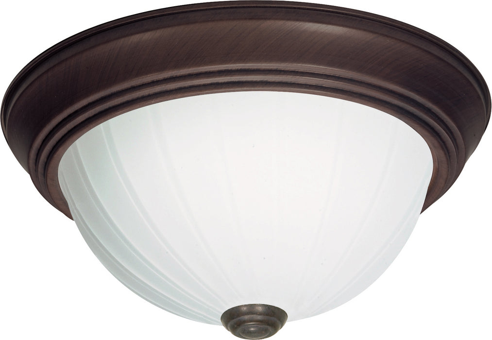 Nuvo Lighting SF76-248 Three Light Flush Mount, Old Bronze