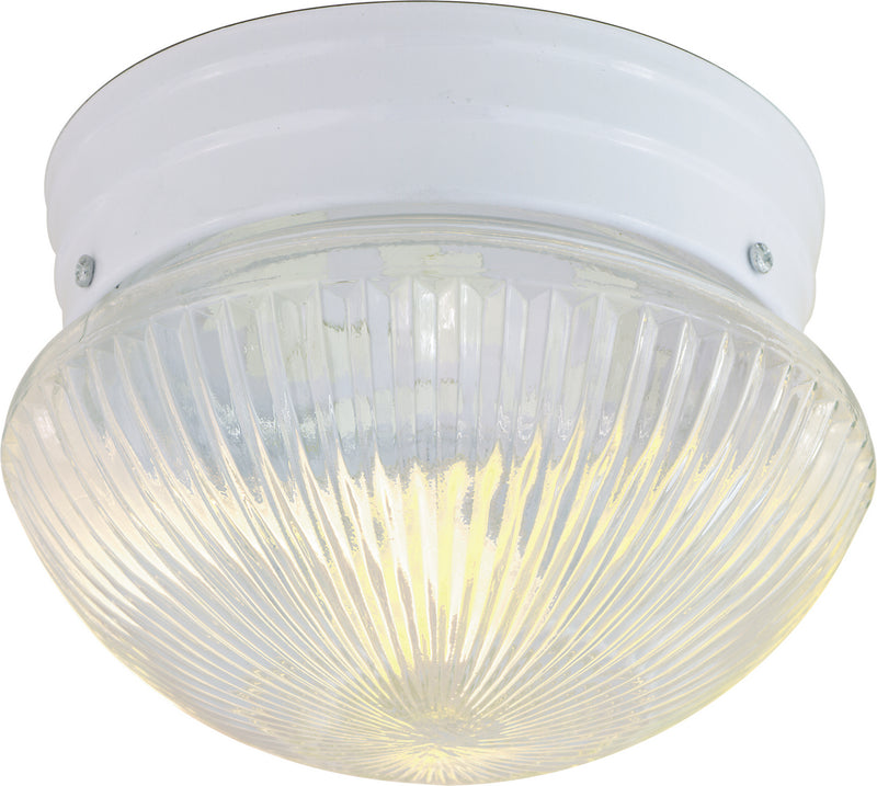 Nuvo Lighting SF76-253 Two Light Flush Mount, White