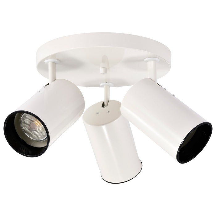 Nuvo Lighting SF76-416 Three Light Flush Mount, White