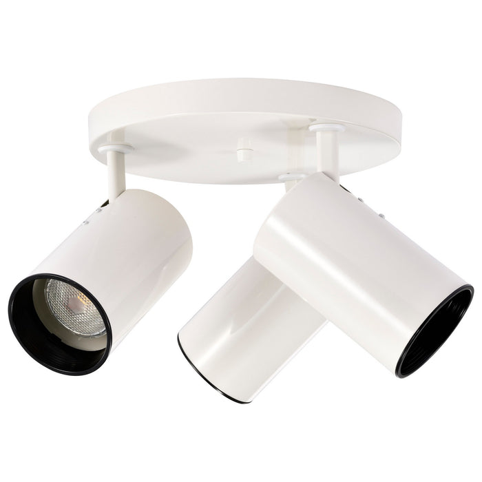 Nuvo Lighting SF76-416 Three Light Flush Mount, White