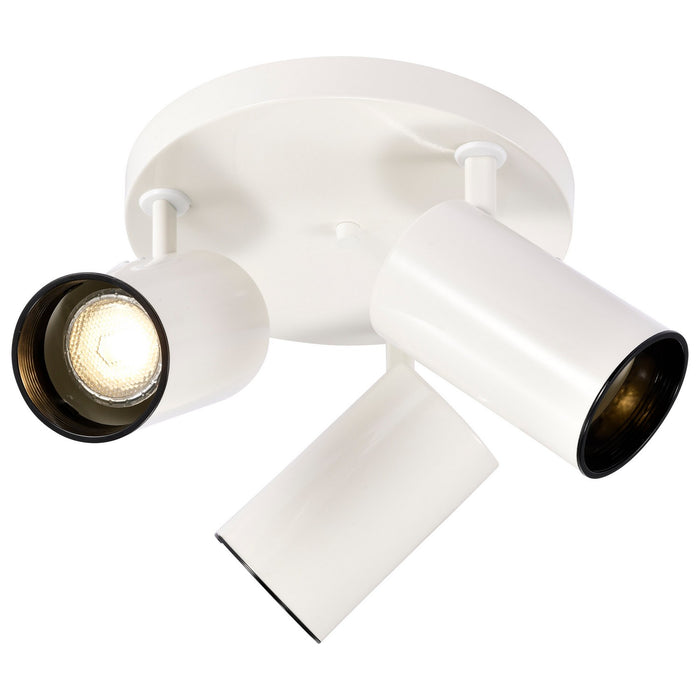 Nuvo Lighting SF76-416 Three Light Flush Mount, White