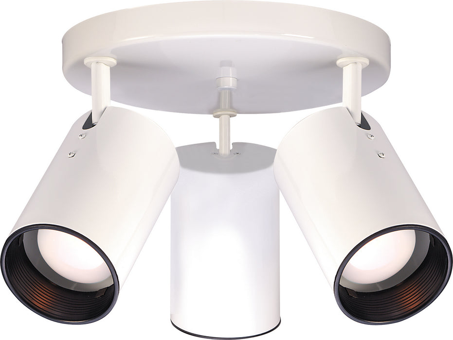 Nuvo Lighting SF76-416 Three Light Flush Mount, White
