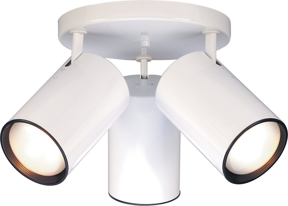 Nuvo Lighting SF76-422 Three Light Flush Mount, White
