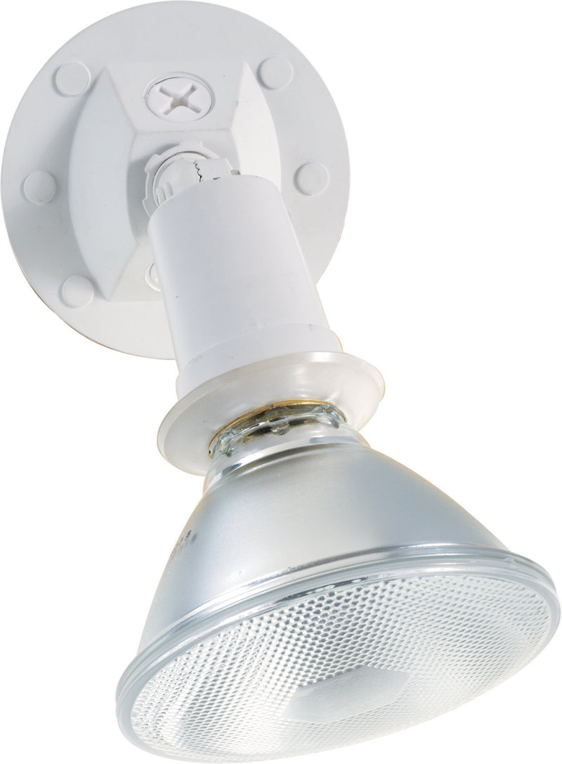 Nuvo Lighting SF76-520 One Light Floodlight, White