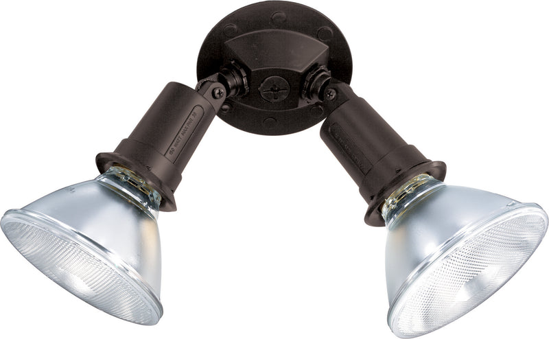 Nuvo Lighting SF76-523 Two Light Floodlight, Bronze