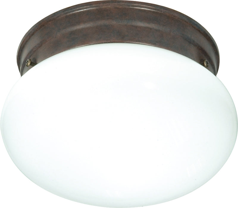 Nuvo Lighting SF76-600 One Light Flush Mount, Old Bronze