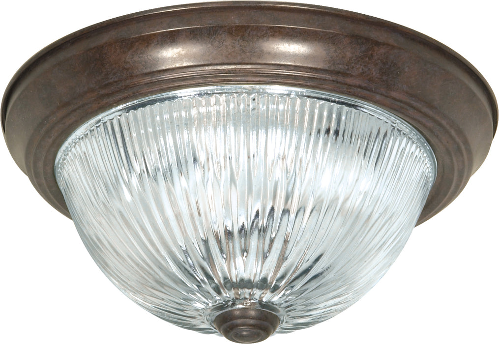 Nuvo Lighting SF76-608 Three Light Flush Mount, Old Bronze