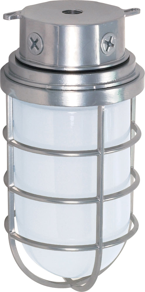 Nuvo Lighting SF76-626 One Light Ceiling Mount, Metallic Silver