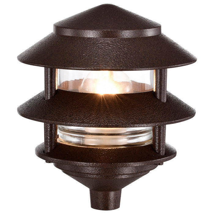 Nuvo Lighting SF76-632 One Light Outdoor Lantern, Old Bronze