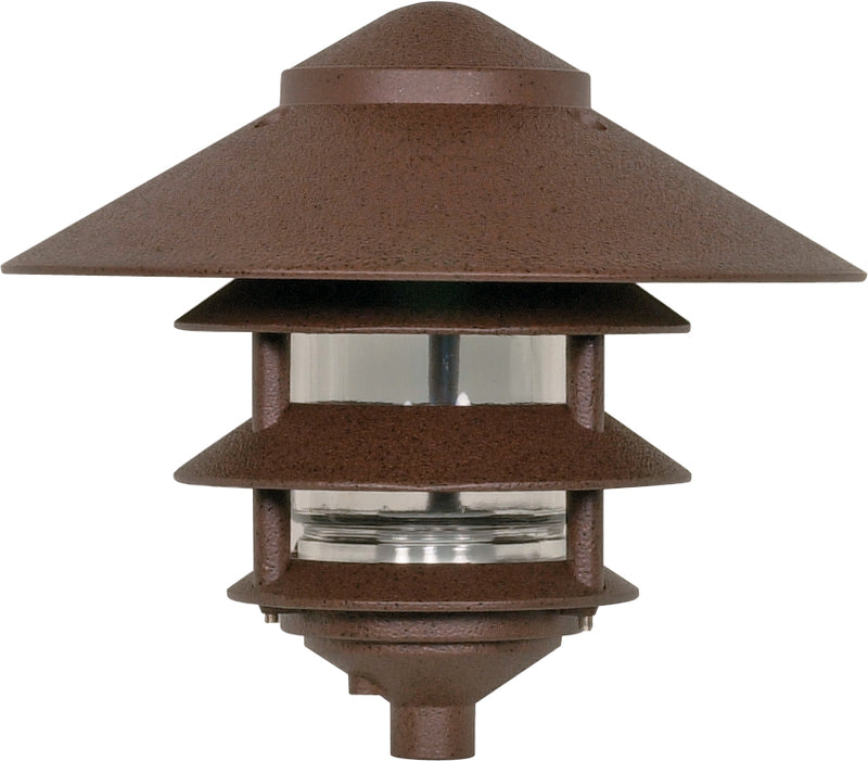 Nuvo Lighting SF76-637 One Light Outdoor Lantern, Old Bronze