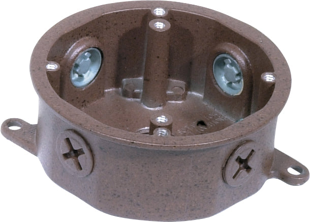 Nuvo Lighting SF76-652 Die Cast Junction Box, Old Bronze
